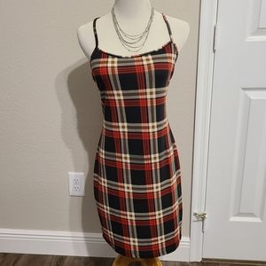 *SALE 3/$10* New SHEIN Bodycon Plaid Dress size L